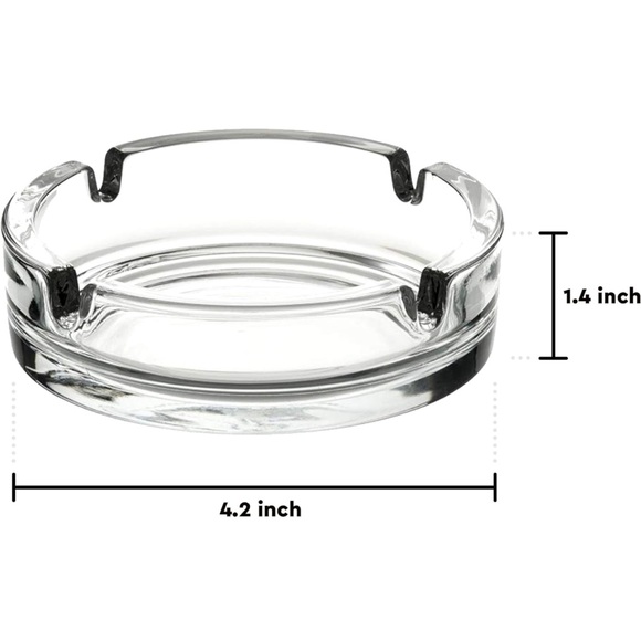 Glass Ashtrays for Cigarettes - Picture 7 of 7